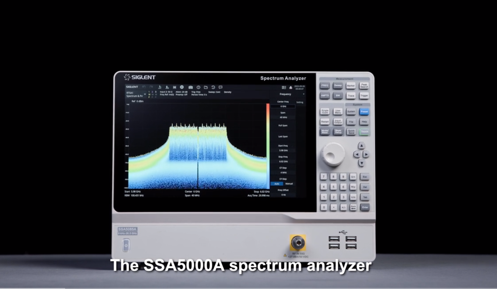 鼎阳科技发布频谱分析仪SSA5000A系列